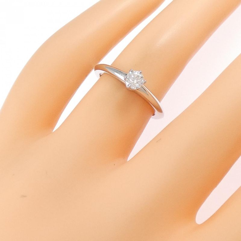Tiffany & Co Classic Solitaire Ring 0.23ct F VS1 3EXT