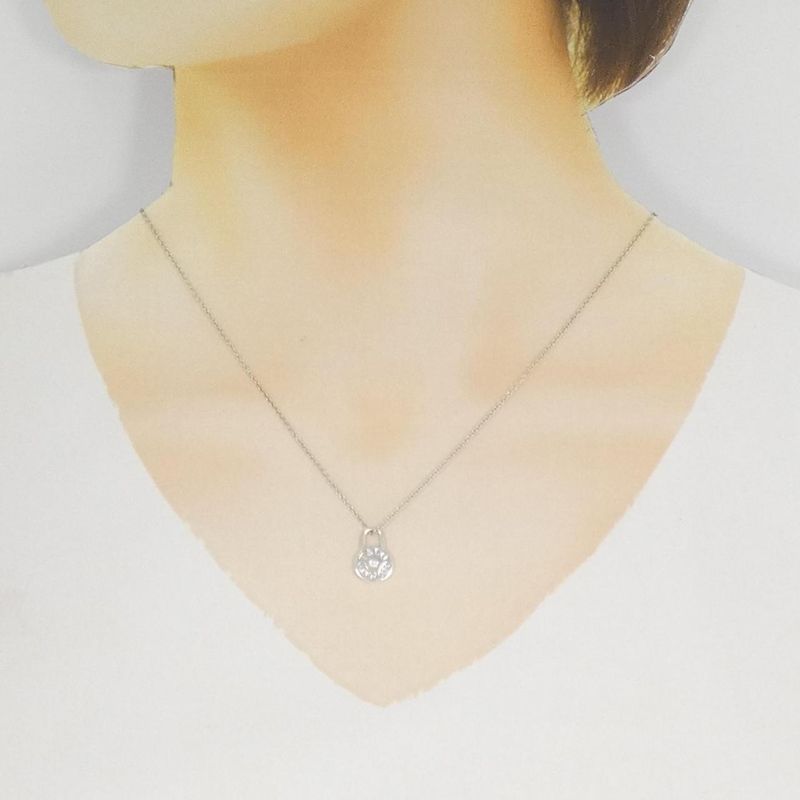 Tiffany & Co 1837 Round Lock Necklace