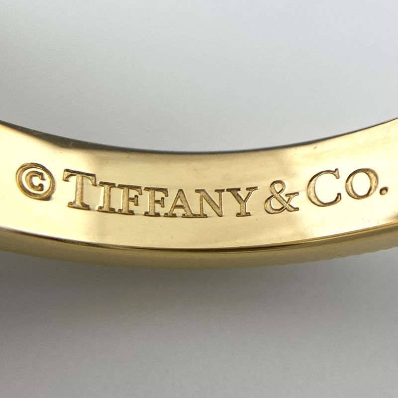 Tiffany & Co Tiffany & Co Milgrain Ring Platinum YG Yellow Gold Ring Size 15