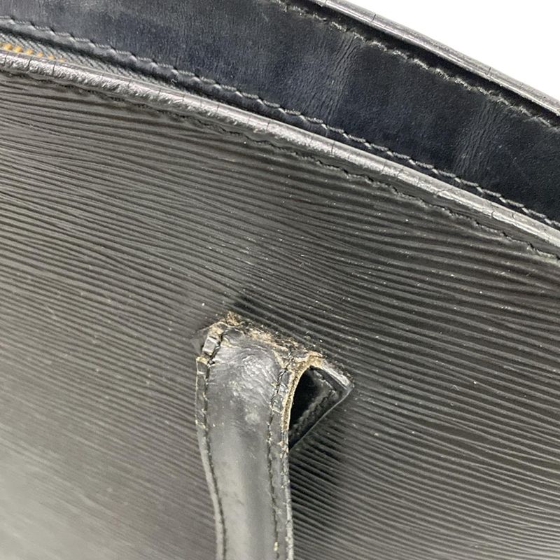 Louis Vuitton Shoulder Bag Epi Saint-jacques Shopping M52262 Noir Black Leather