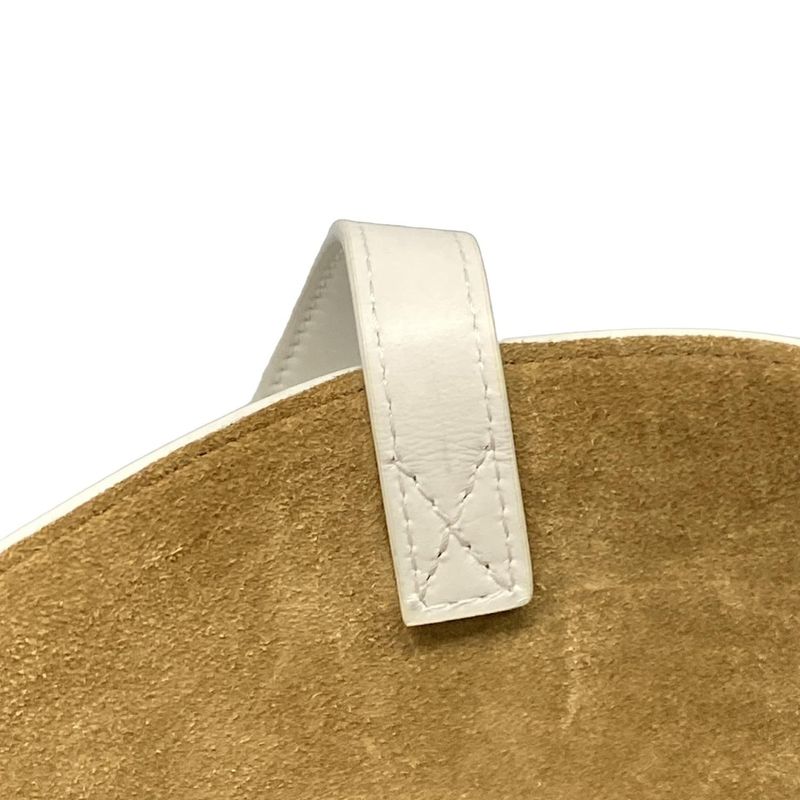 Loewe Tote Bag Puzzle Fold Tote Medium Beige And White Folding / Bicolor