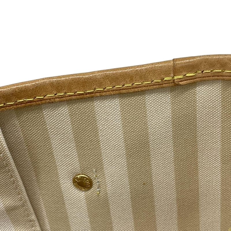 Louis Vuitton Tote Bag Monogram Rayures Neverfull MM M40560 Monogram Canvas/silk