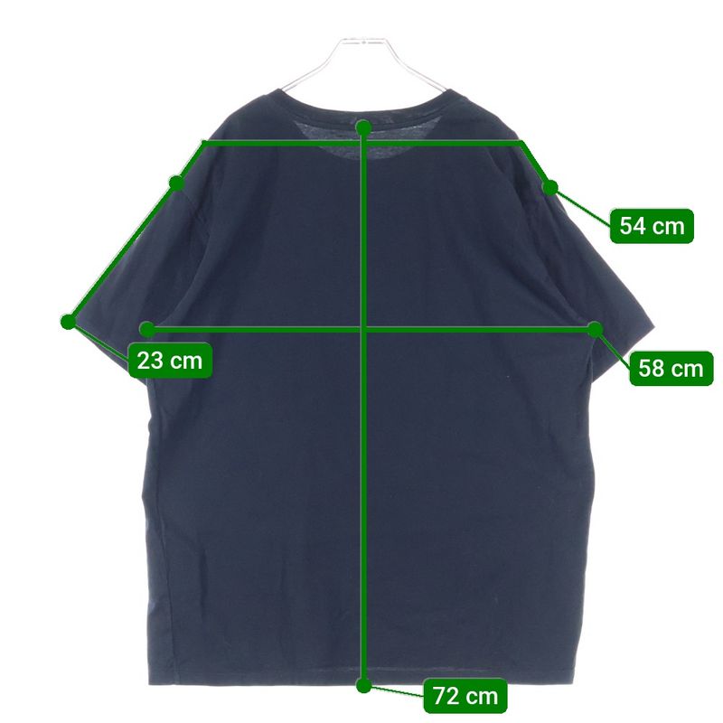 Celine 22AW Loose Fit Logo Print Short Sleeve T-shirt Cut And Sewn Black