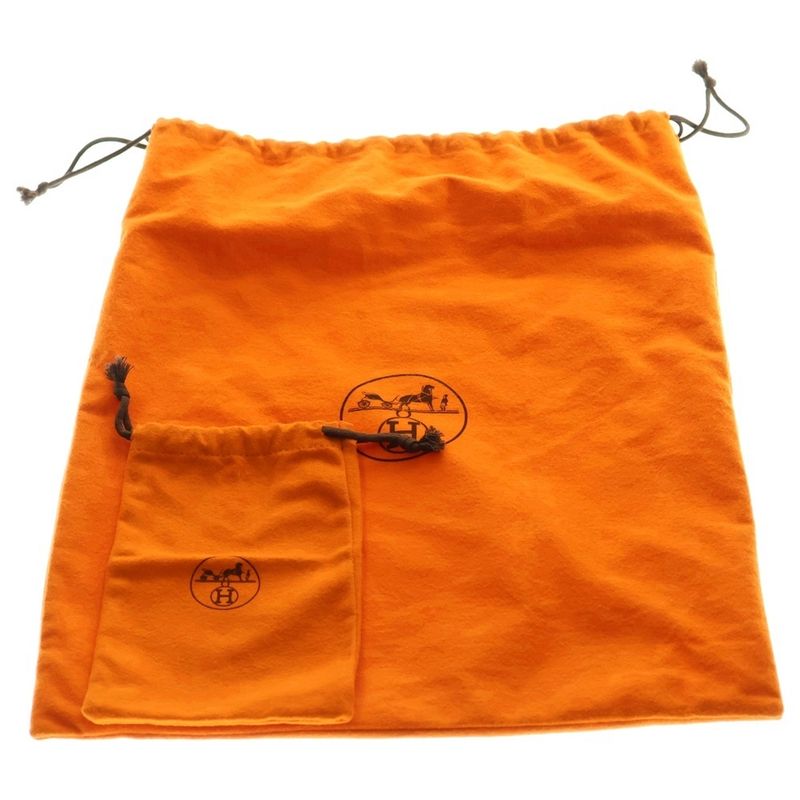 Hermes Evelyn PM Brown Epson Shoulder Bag Gold Hardware □H