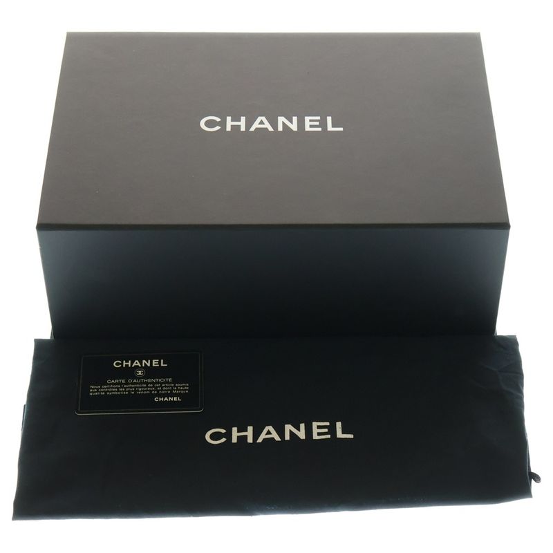 Chanel Coco Mark Pile Matelasse Plastic Chain Shoulder Bag Blue 7s