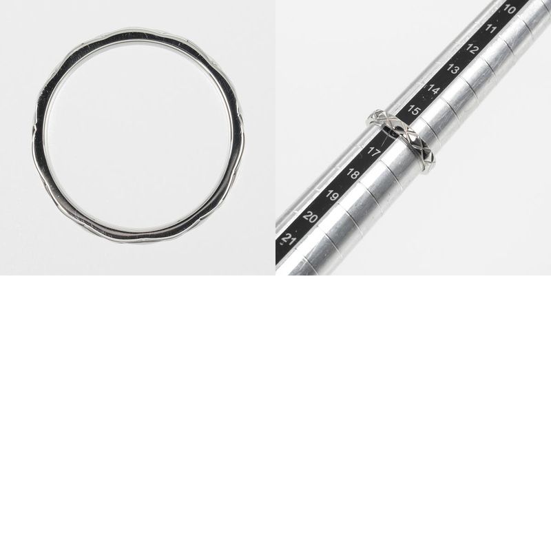 Chanel Matelasse Pt950platinum #16 Men's 6g Ring