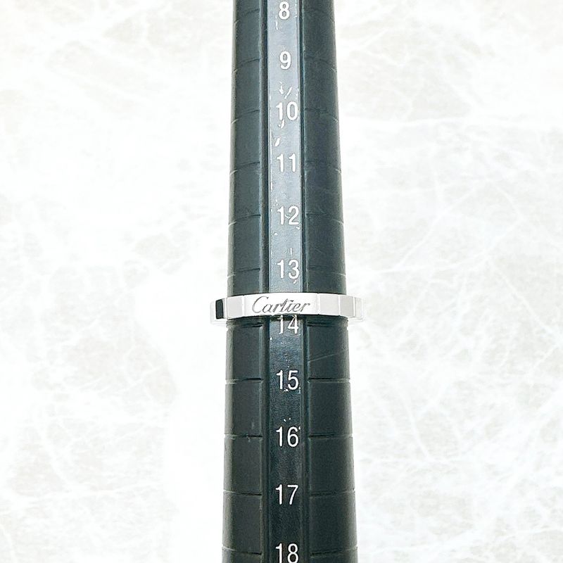 Cartier Lanier Diamond White Gold Ring 54 Approx 14 U