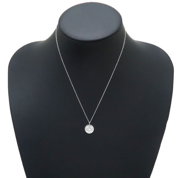 Tiffany & Co Atlas Necklace /1P Diamond [none Fee Gift [grade A