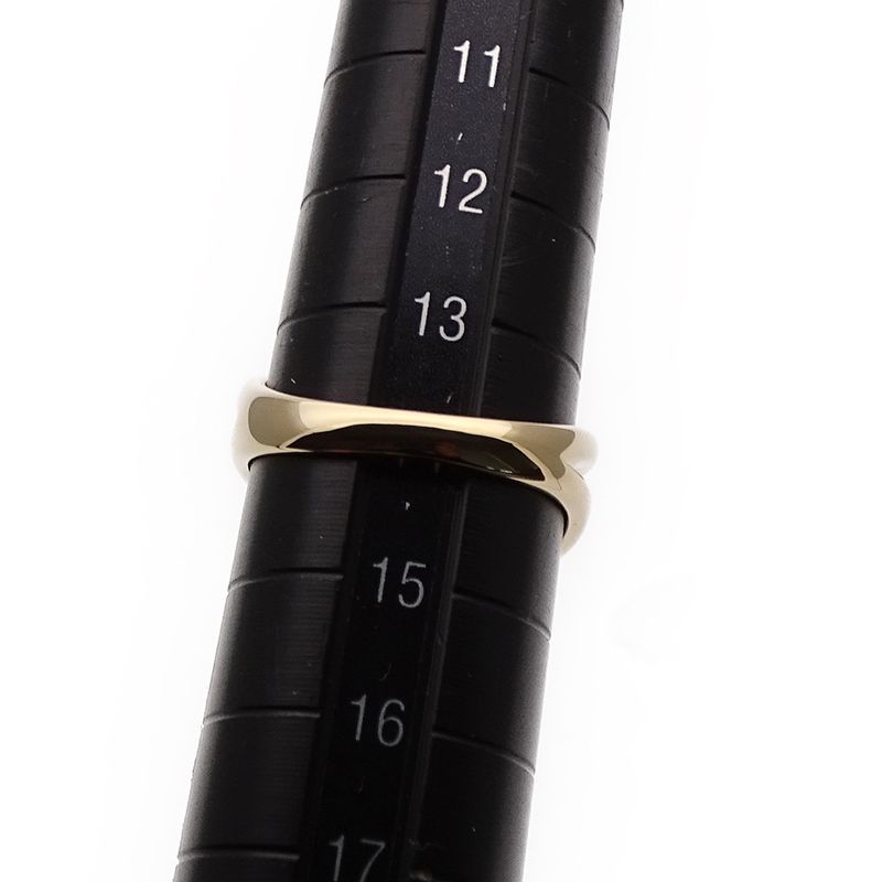 Celine Ring Ladies Brand Ring 750yg Diamond D007 Yellow Gold Approx Size 14