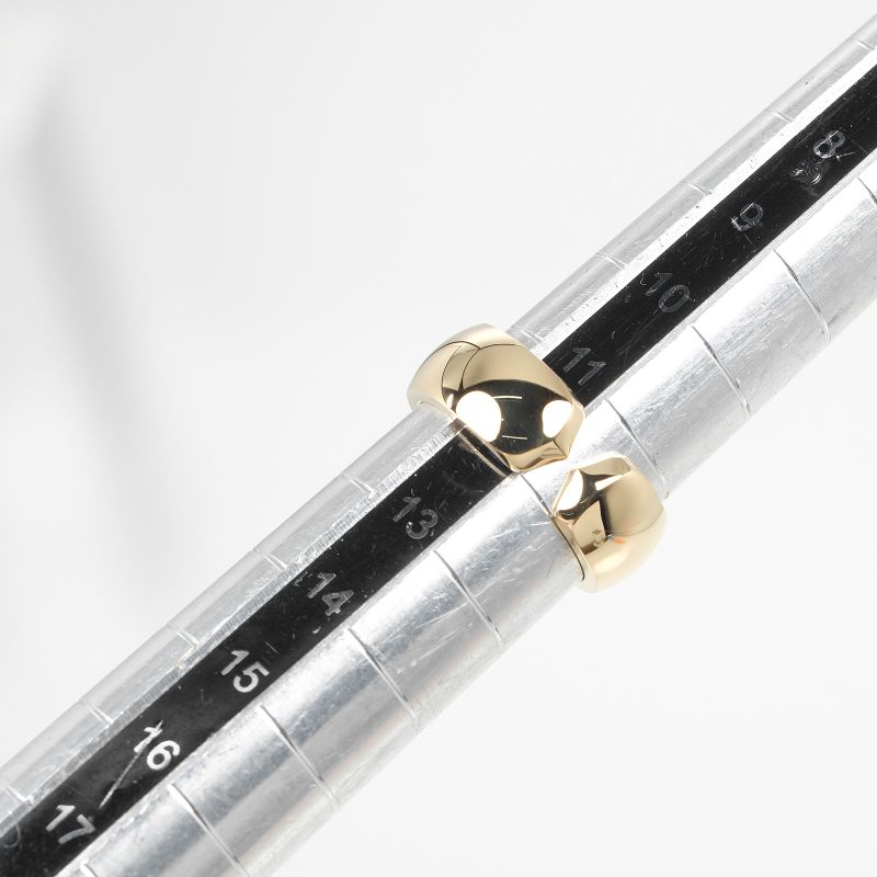 Cartier 2C Absolucé 18K Yellow Gold Size 12 Ladies' 8.7g Ring