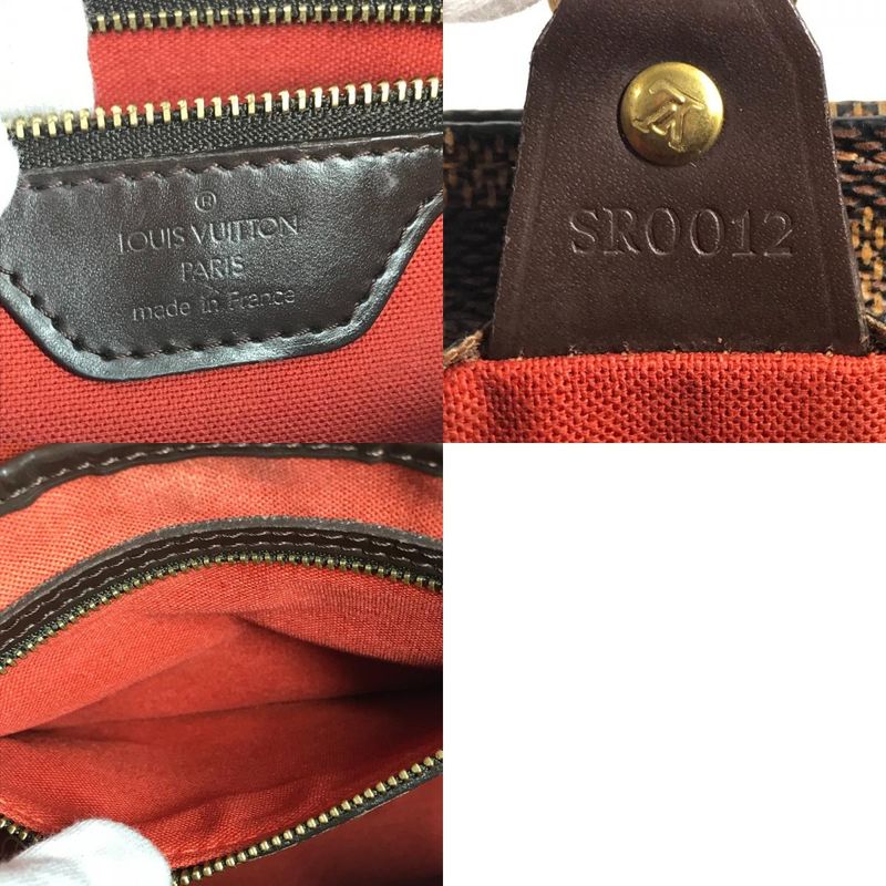 Louis Vuitton Handbag Vavin PM Vavin PM N51171 Damier Canvas Ebène Brown