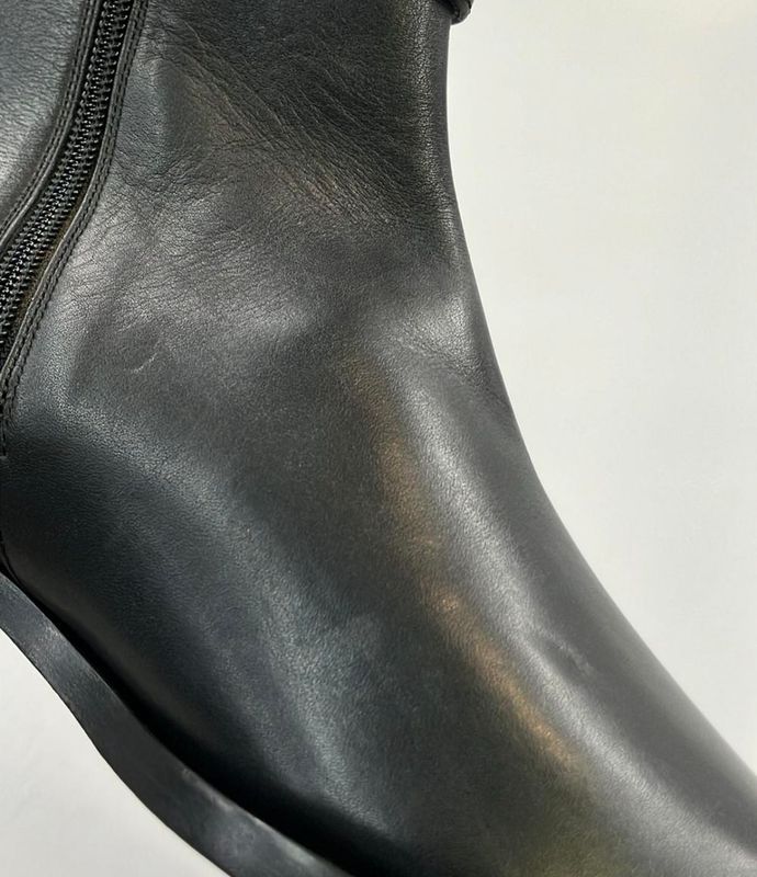 Gucci Short Boots Side Zip Men's SIZE 40 1/2 (25.5cm (10.04in)) Gucci