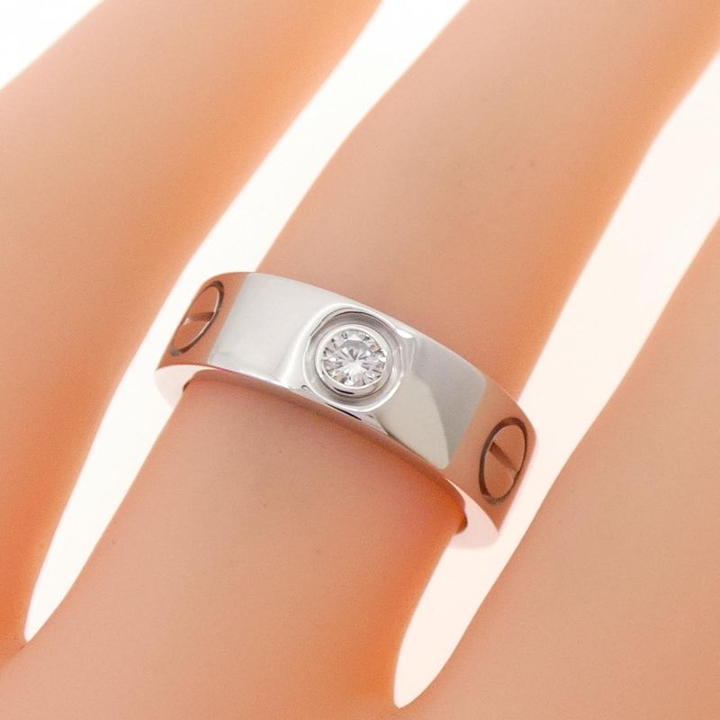 Cartier Love Half Diamond Ring