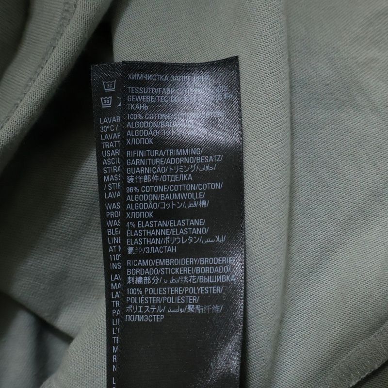 Balenciaga LOGO Embroidered Oversized Logo Embroidered Design Crew Neck Cut And