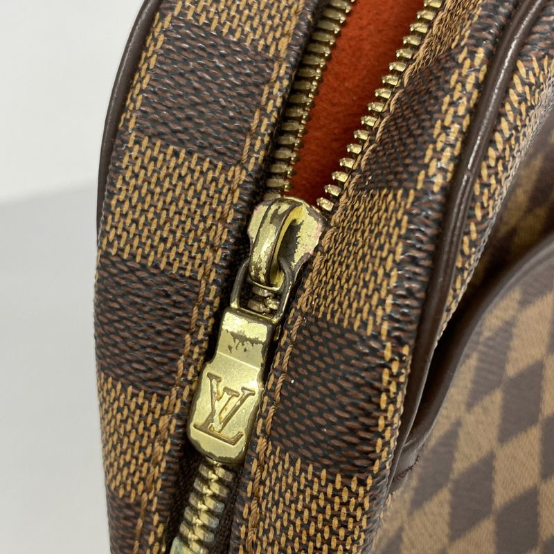 Louis Vuitton Damier Ipanema PM N51294 Ebene Womens Shoulder Bag