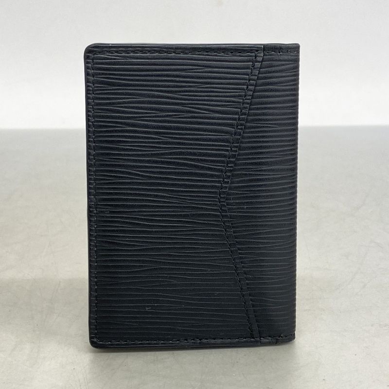 Louis Vuitton Epi Organizer De Poche M60642 Noir Black Men Women Unisex