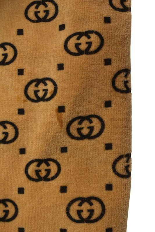 Gucci 535767 X9y90 Dapper Dan Velour Track Jacket Blouson Men's XS