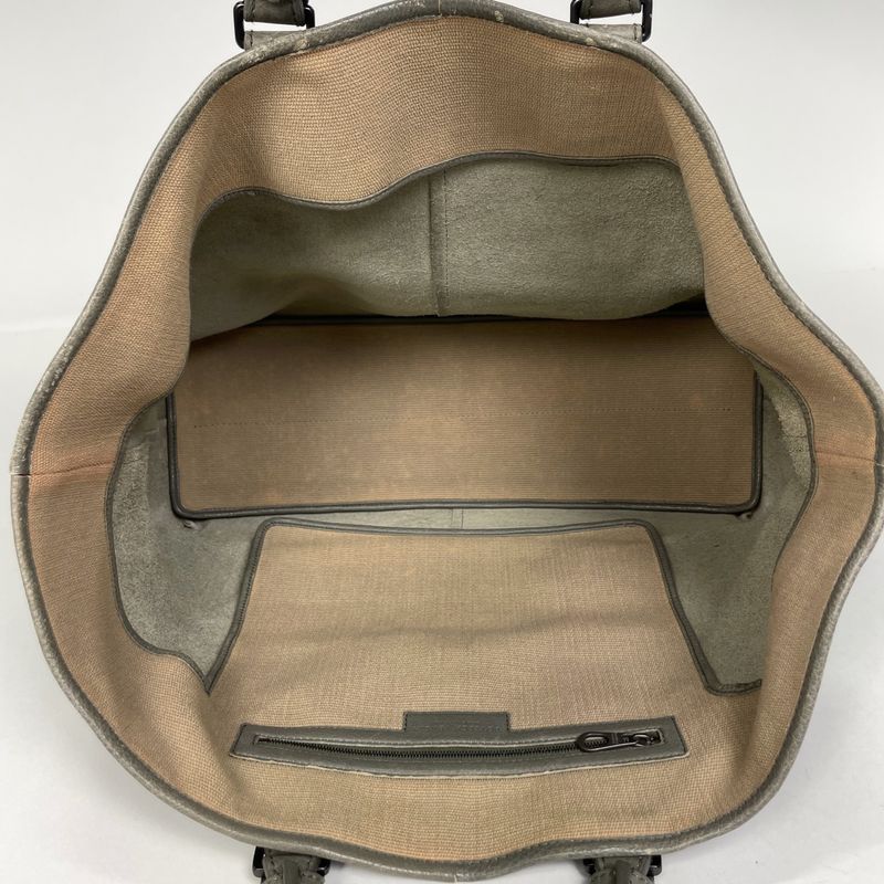 Bottega Venetaveneta Intrecciato Tote Handbag Tote Leather Gray 191312 Women
