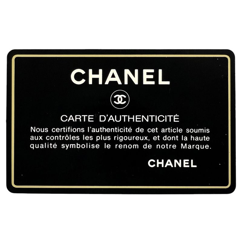 Chanel Coco Mark Handbag Matelasse Handbag Caviar Skin Black A12397 Women