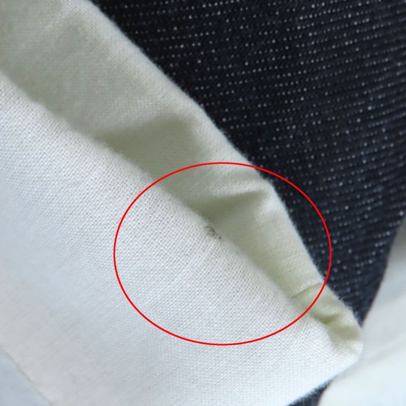 LOEWE S2292112ib 100% Cotton Fisherman Stonewashed Button Fly Leather Denim