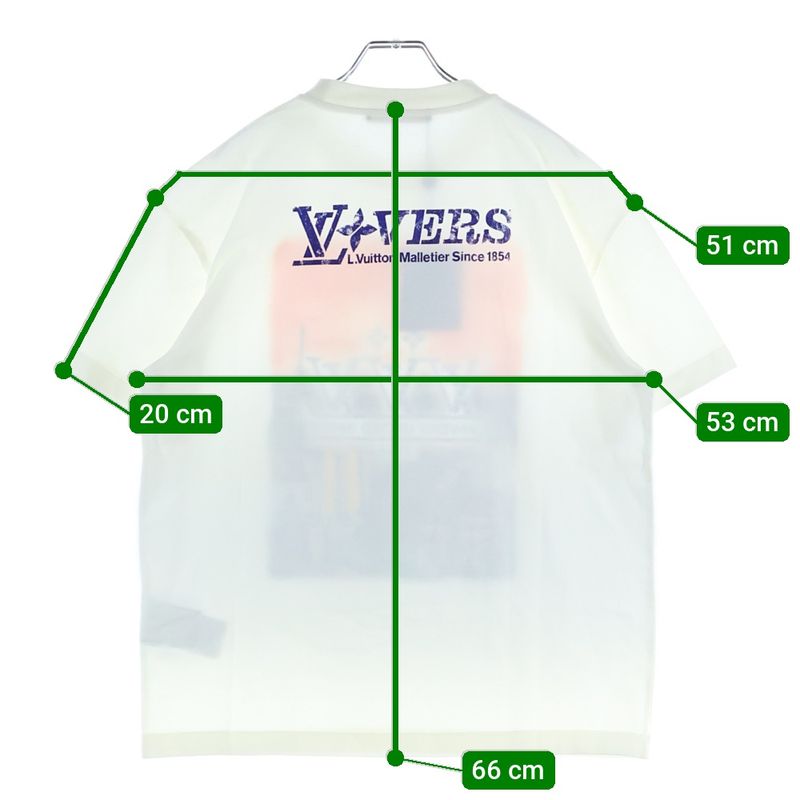 Louis Vuitton 25SS Embellished Graphic Print Bijoux Rhinestone Logo Crew Neck