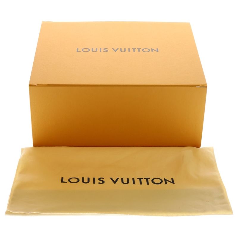 Louis Vuitton Monogram Eclipse Saumur Messenger Shoulder Bag Black Leather X