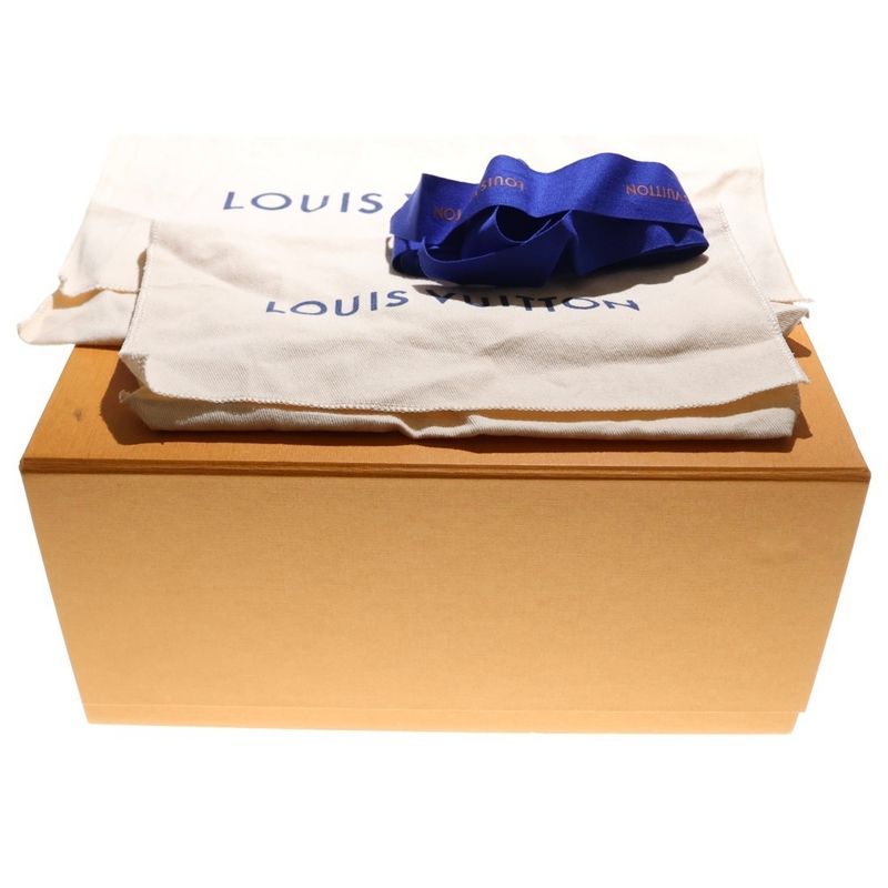 Louis Vuitton Epi Buci NM One Shoulder Bag Handbag Beige Leather M59457 Silver