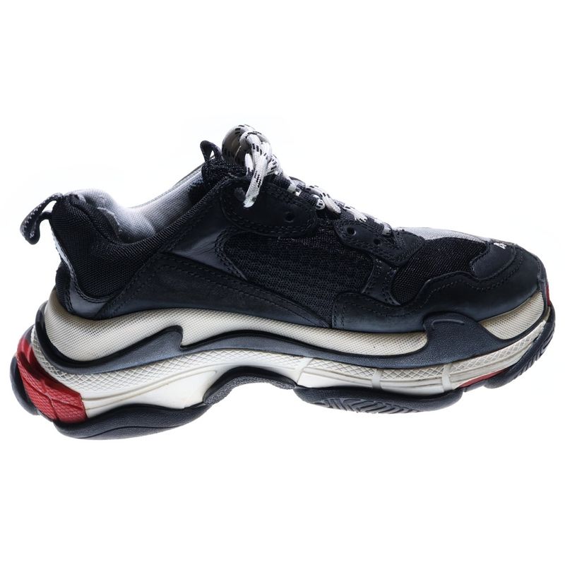 Balenciaga Triple S Triple S Bicolor Low Cut Sneakers 533891 Gray/black