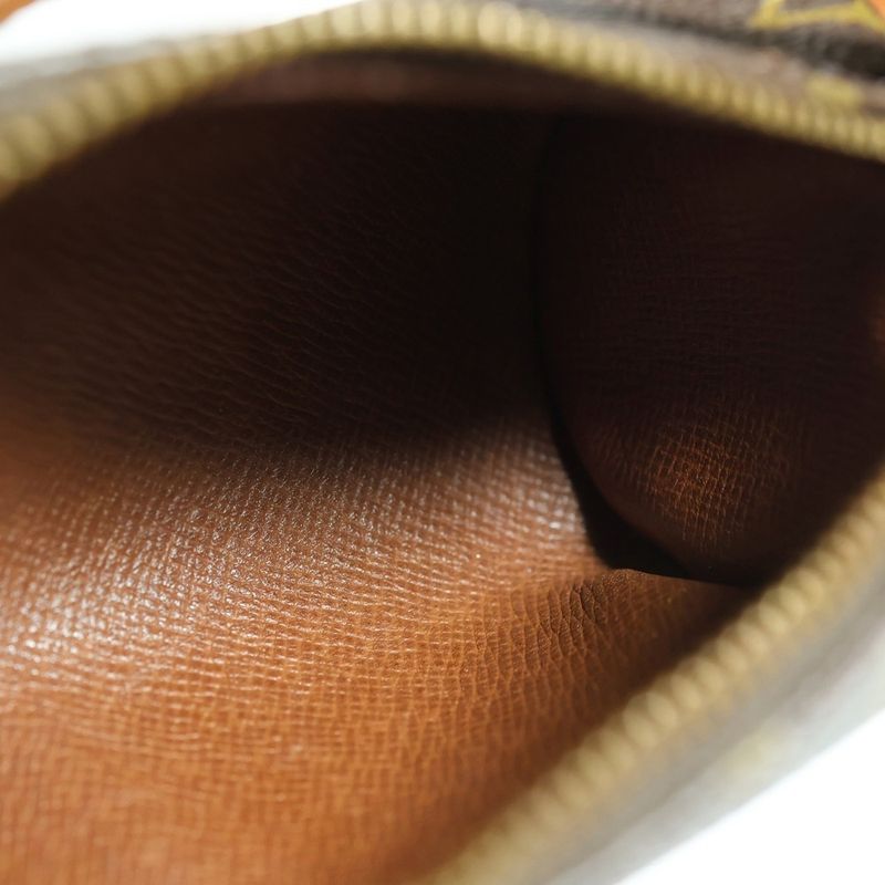 Louis Vuitton Monogram With Papillon Old Shape Pouch Case Mini Bag Brown