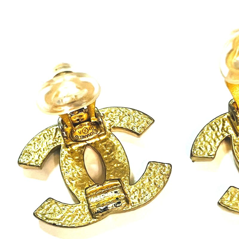 Chanel Rhinestone COCO Earrings: