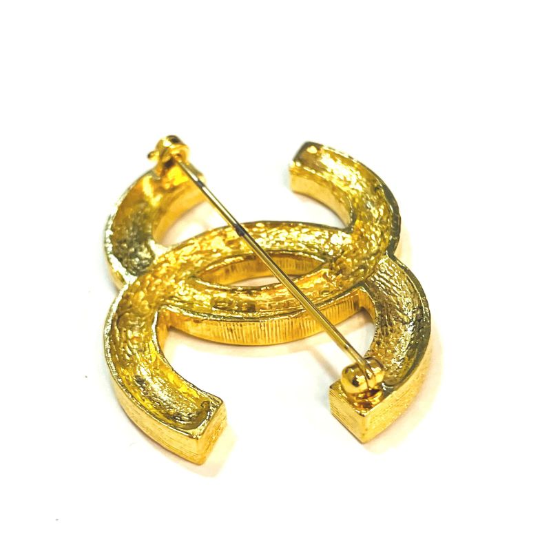 Chanel Rhinestone COCO Mark Brooch : Y3214