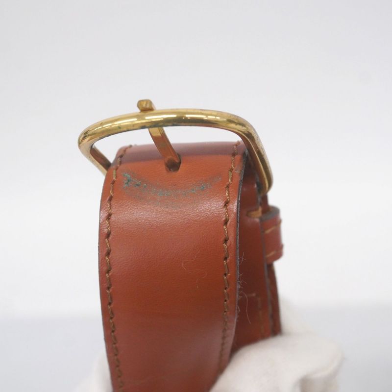 Louis Vuitton Shoulder Bag Epi Sac Depaul PM M80203 Kenyan Brown Ladies