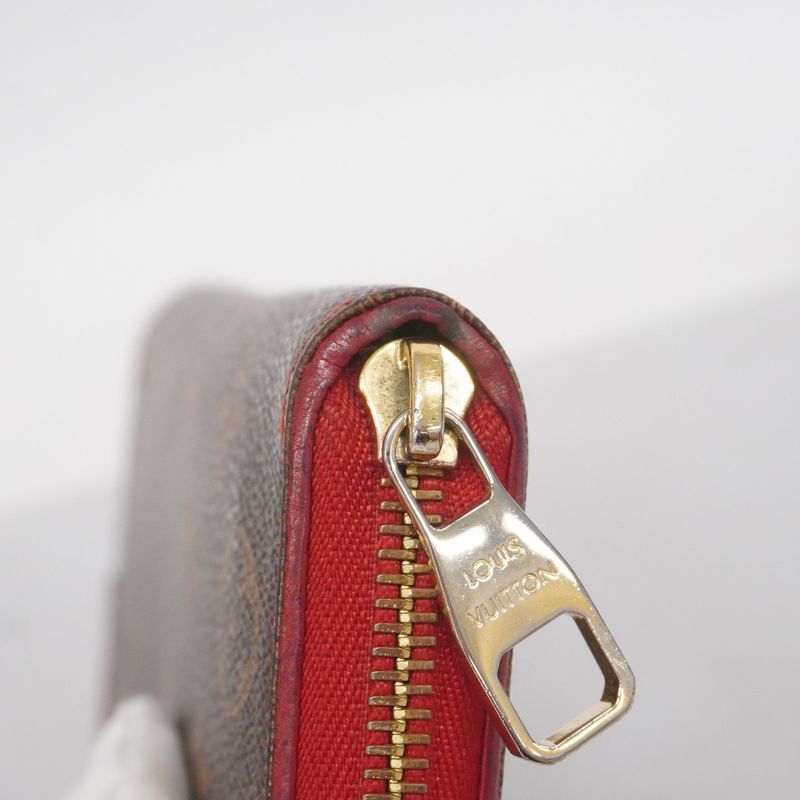 Louis Vuitton Long Wallet Monogram Zippy Wallet Retiro M61187 Brown Threes