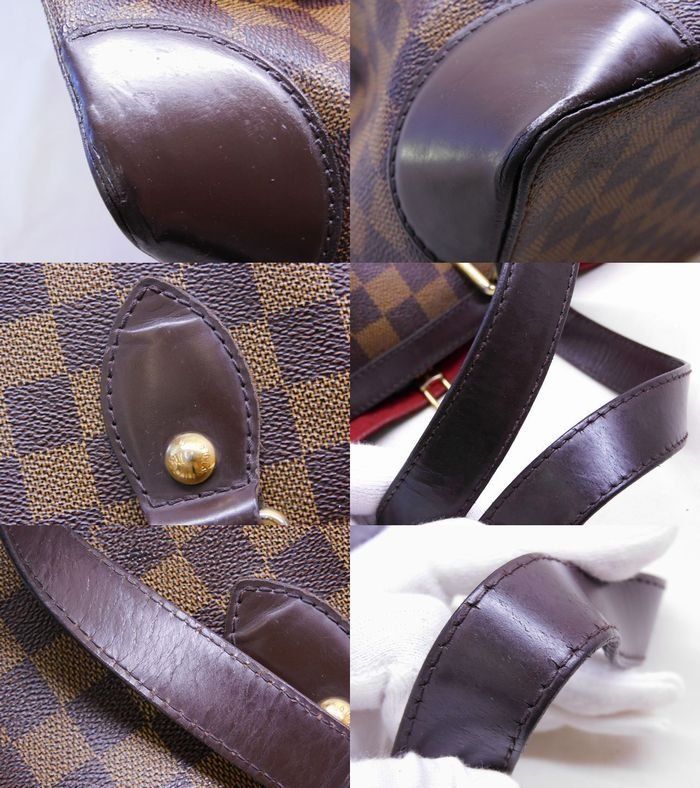 Vuitton - N51205 Hampstead PM Ladies Tote Bag Damier Ebène Brownish Louis