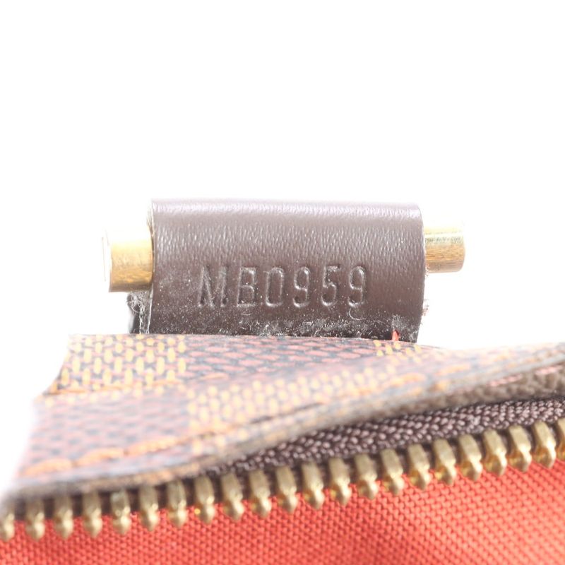 Louis Vuitton Damier Nolita PM N41453 Leather 2WAY Boston Bag Crossbody