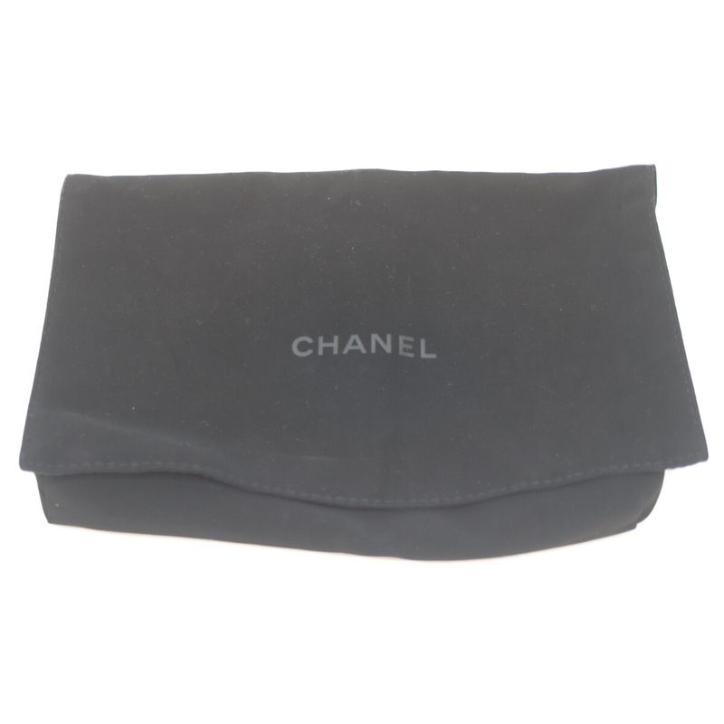 Chanel No 28 Ap1117 Black Caviar Ghardware Boy Chanel Chain Wallet