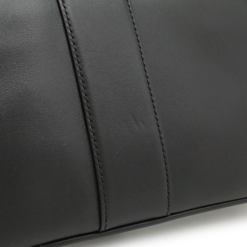 Gucci GG Marmont Ally Small Shoulder Bag Pochette Leather Black Gold Hardware