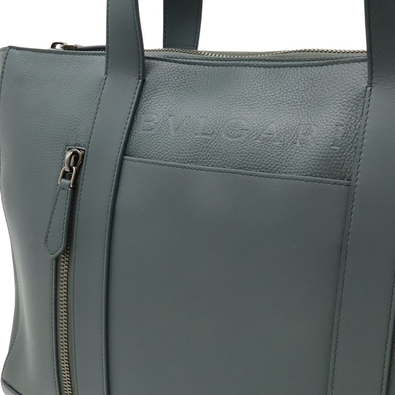 Bvlgari Bulgari Man Large Horizontal Tote Bag Shoulder Bag Business Bag