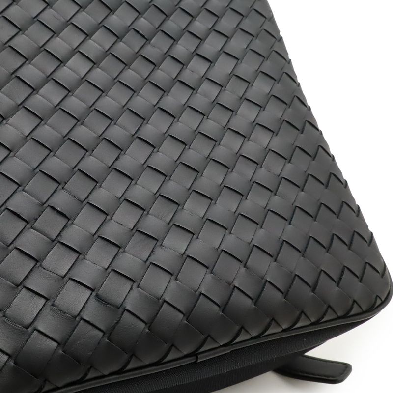 Bottega Veneta Veneta Intrecciato Body Bag Shoulder Bag Nylon Canvas Leather