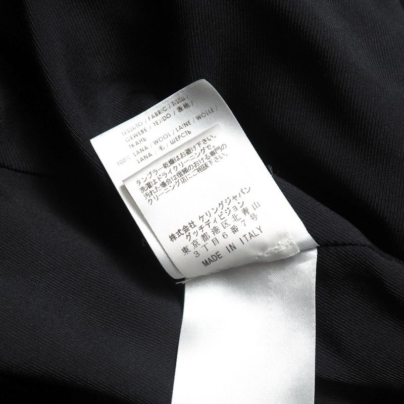 Gucci Pea Coat Size 38 Double Breasted Wool Mid Coat Made In Italy 20251117