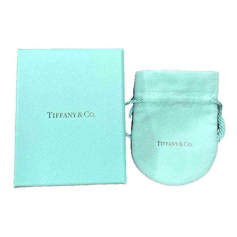 Tiffany & Co Tiffany & CO Makers Calfskin Leather Cord Bracelet Ag925 Au750