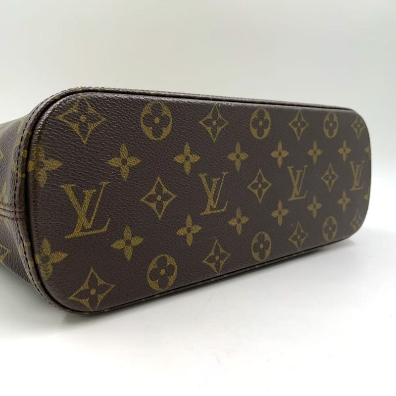 Louis Vuitton Vavin GM Monogram Shoulder Bag Leather X PVC Brown Tote Bag Gold