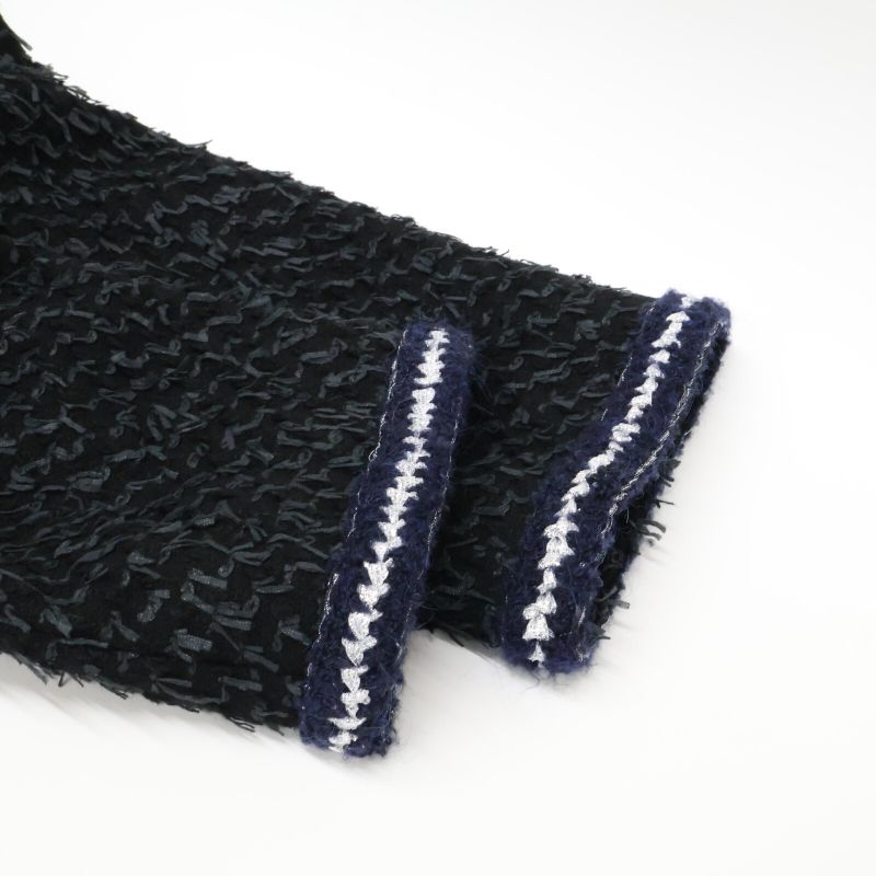 Chanel 22AW P73170v64561 Bijoux Button Tweed Long 36