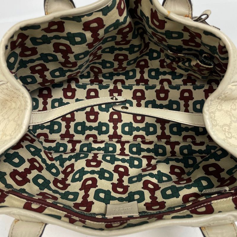 Gucci Shimmer Princi Tote Bag Shoulder Bag Ribbon Signature Tote Bag Shimmer