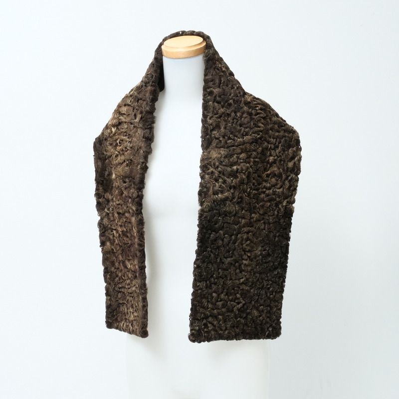 Loewe Shawl Astrakhan Fur Scarf Made In Italy 20240822 Ra0872