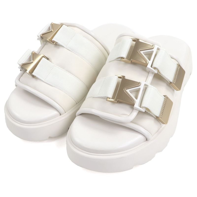 Bottega Veneta Bottega Veneta 690034 Flash Some Leather Rubber Double Belt