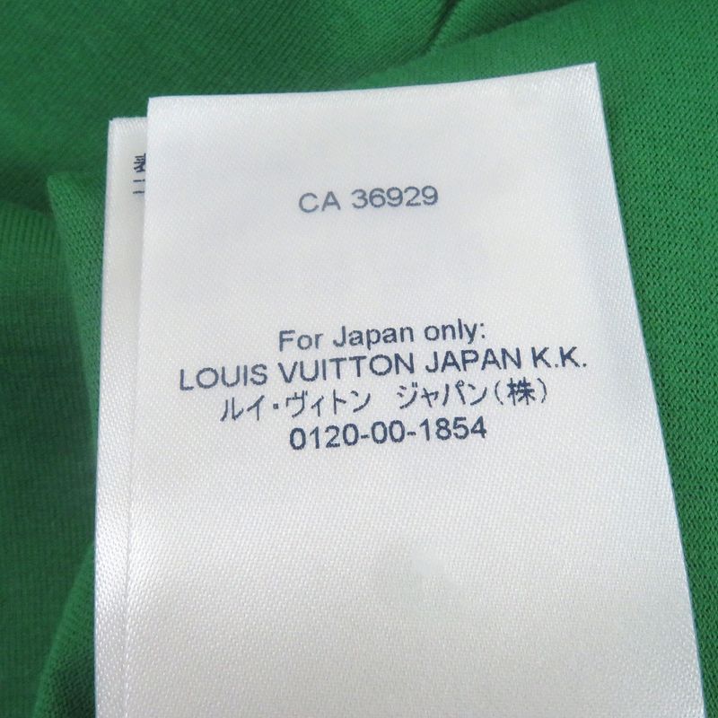 Louis Vuitton 100% Cotton Inside Out LV Debossed Embossed Logo Short Sleeve