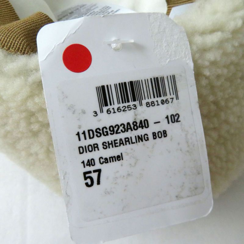 Hermes Made In France Christian DIOR 11dsg923a840 Women's Bob Mouton Hat 57