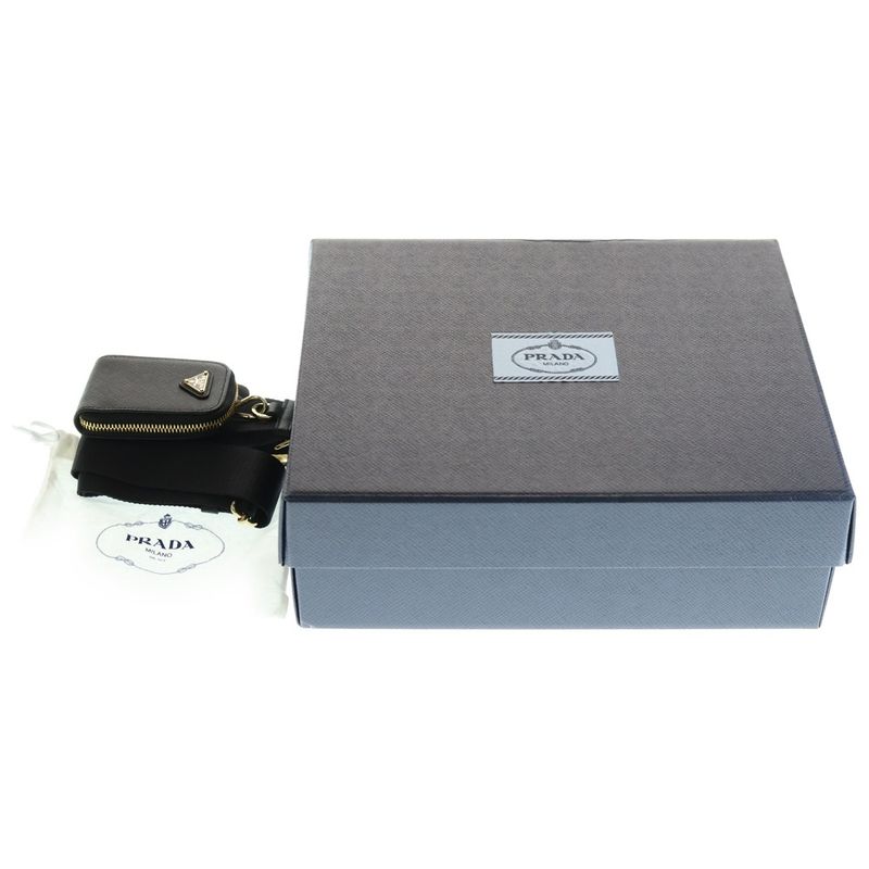 Prada Re-edition 2005 2WAY Bag Handbag Chain Bag Shoulder Bag Saffiano Black