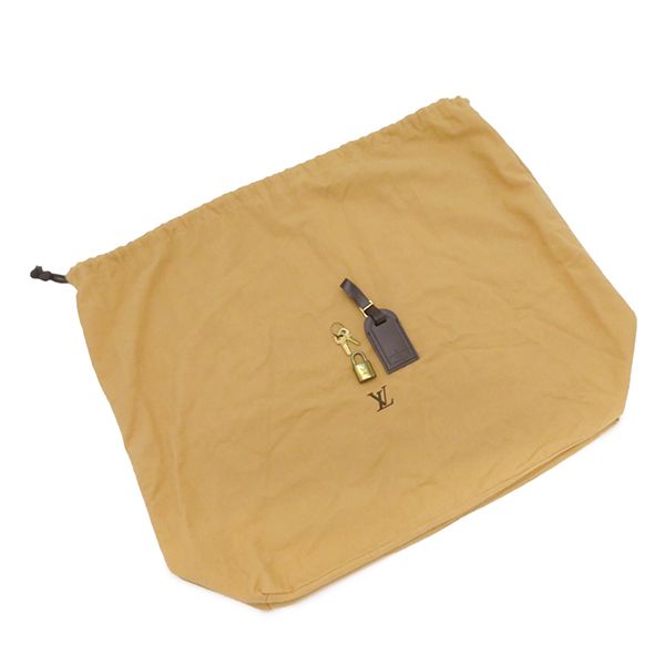 Louis Vuitton Handbag Beau Ring Vanity Deauville Damier Canvas Damier Ebene